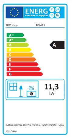 Warnex Roma S csempés sütős kandalló,bézs,11.3kW