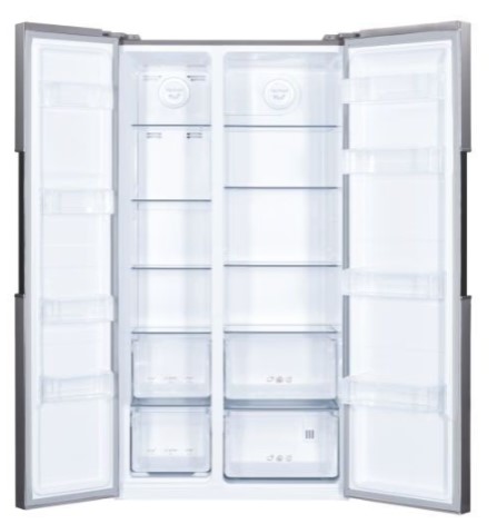 Candy CHSVN 174 X No Frost Side by Side hűtőszekrény,90x66x177cm,347/185L,inox 