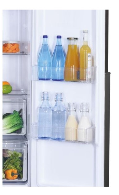 Candy CHSVN 174 X No Frost Side by Side hűtőszekrény,90x66x177cm,347/185L,inox 