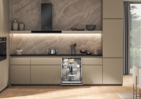 Whirlpool W8I HF58 TU teljesen beépíthető mosogatógép, 14 teríték, 3 kosár, 60cm, automatikus ajtónyitás funkció 