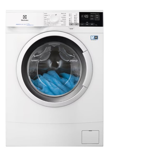 Electrolux EW6SN427WI keskeny elöltöltős mosógép, 7kg, 59.5x48.2x84.3 cm 
