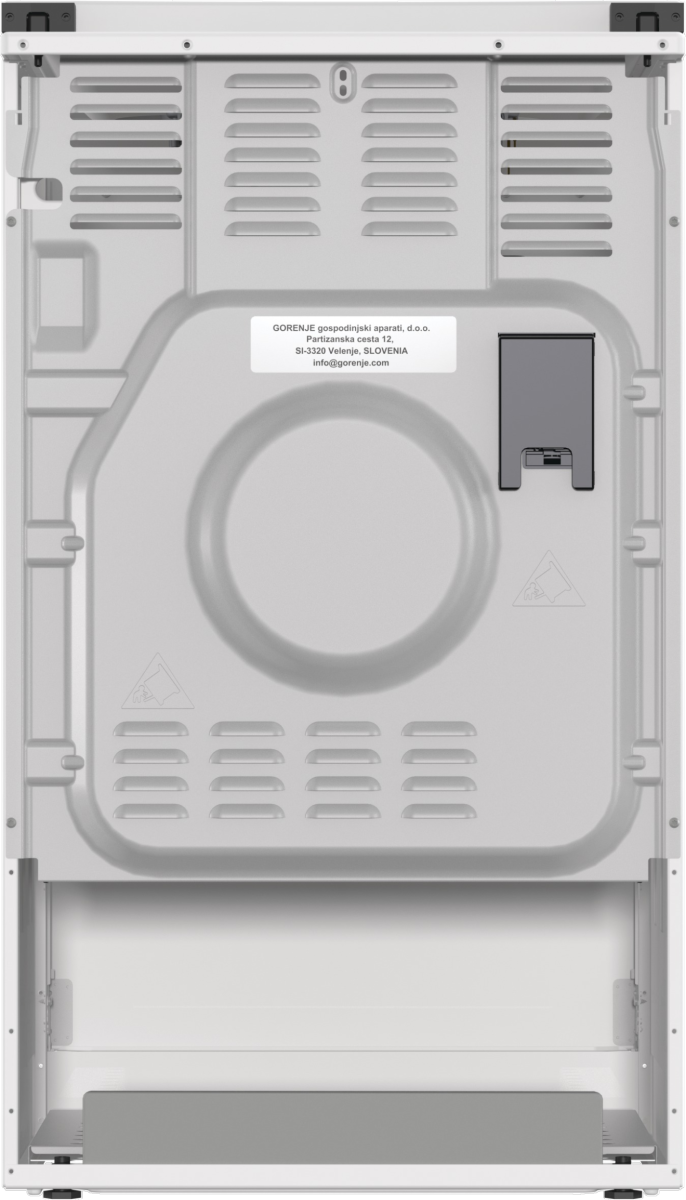 Gorenje GG5A14WJ gáztűzhely, elektromos szikragyújtás, 70L, fém dísztető, 50x59.4x85cm 