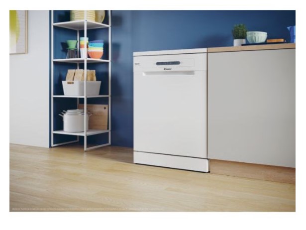 Candy CF 3E7E0W mosogatógép, 13 terítékes, inverter motor, 59.7x59.8x82 cm