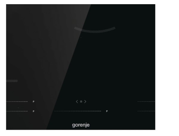 Gorenje GI8532BSCE 80cm beépíthető indukciós főzőlap,Bridge összekapcsolható főzőzónával,fekete,80x52x4.8cm,BigZone 23 cm Tökéletes megoldás a legnagyobb serpenyőkhöz
