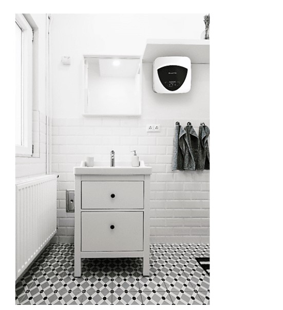 Ariston ANDRIS ELITE 10U/5 EU mosogató fölé helyezhető forróvíztároló,10L,1200W