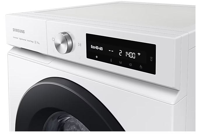 Samsung WW11BB504DAWS6 elöltöltős mosógép,11kg,Digitális Inverter motor,60x60x85cm,gőz,Wifi 