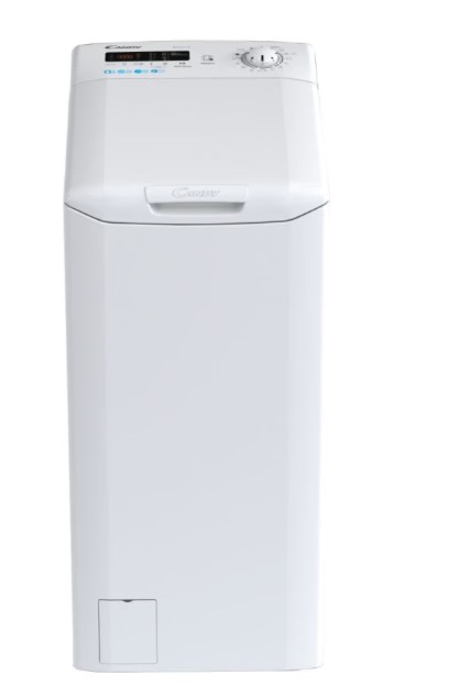 Candy CSTG282D2/1-S felültöltős mosógép, 8kg, Wifi+NFC, 41x60x86cm