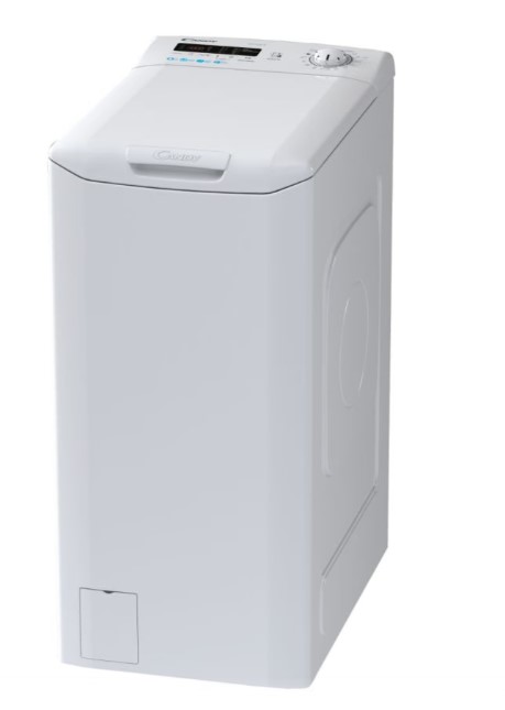 Candy CSTG282D2/1-S felültöltős mosógép, 8kg, Wifi+NFC, 41x60x86cm