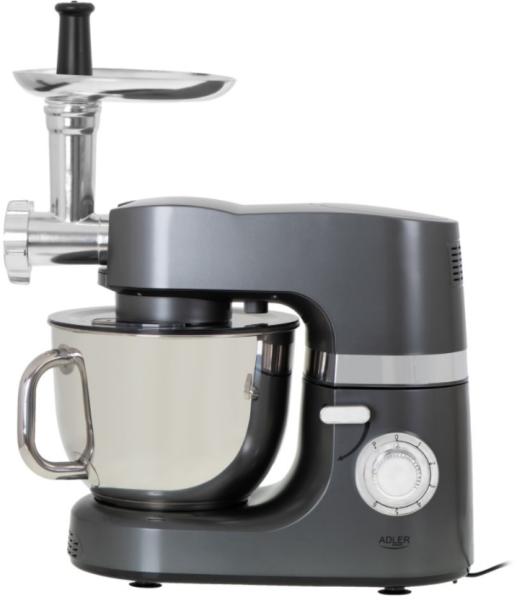 Adler AD4221 konyhai robotgép,2200W,7L,acél szín