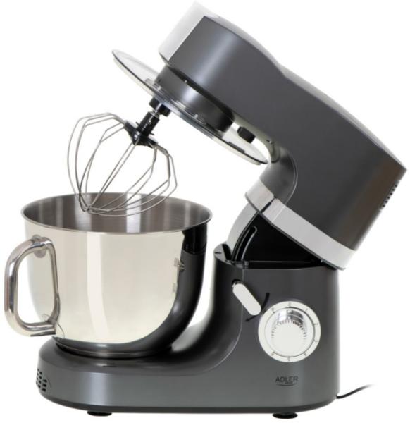 Adler AD4221 konyhai robotgép,2200W,7L,acél szín