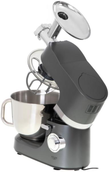 Adler AD4221 konyhai robotgép,2200W,7L,acél szín