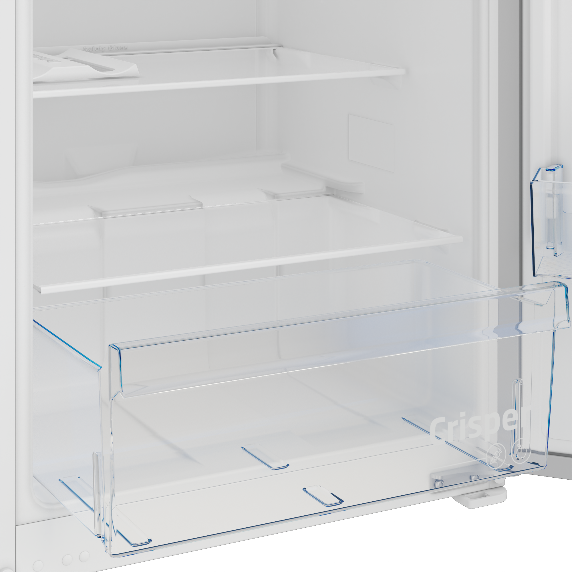 Beko BSSA210K4SN beépíthető egyajtós hűtőszekrény fagyasztóval, 121.5cm magas, 156/19L, 54x54.5x121.5 cm 