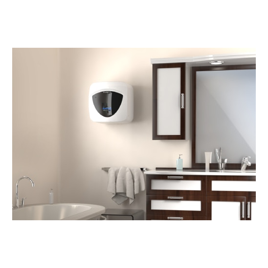 Ariston AN LUX ECO 15U/5 EU mosogató fölé helyezhető forróvíztároló,15L 