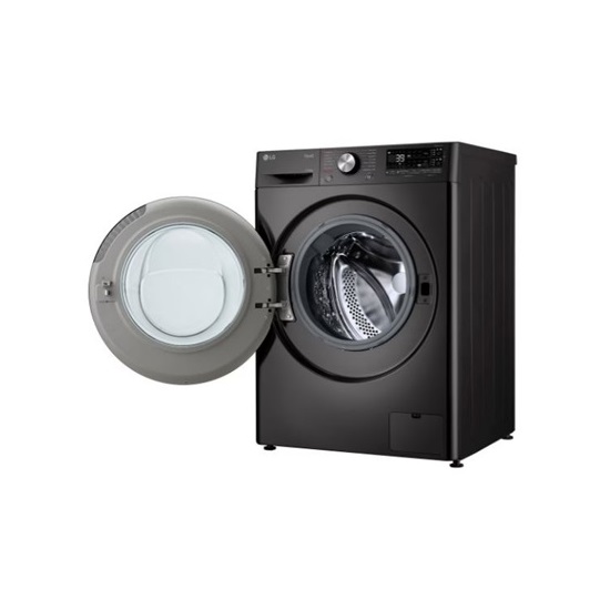 LG F4DR711S2BA mosó-szárítógép,11/6kg,TurboWash™360, AI DD™,Wifi,fekete acél szín,gőz technológia,Inverter DirectDrive motor,60x56.5x85 cm 