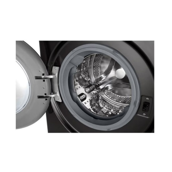LG F4DR711S2BA mosó-szárítógép,11/6kg,TurboWash™360, AI DD™,Wifi,fekete acél szín,gőz technológia,Inverter DirectDrive motor,60x56.5x85 cm 
