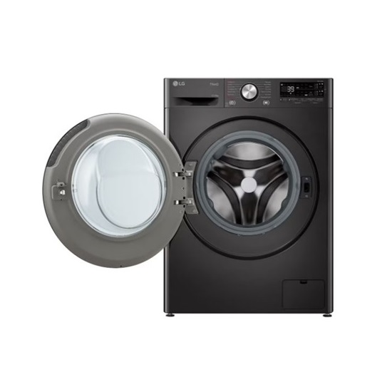 LG F4DR711S2BA mosó-szárítógép,11/6kg,TurboWash™360, AI DD™,Wifi,fekete acél szín,gőz technológia,Inverter DirectDrive motor,60x56.5x85 cm 
