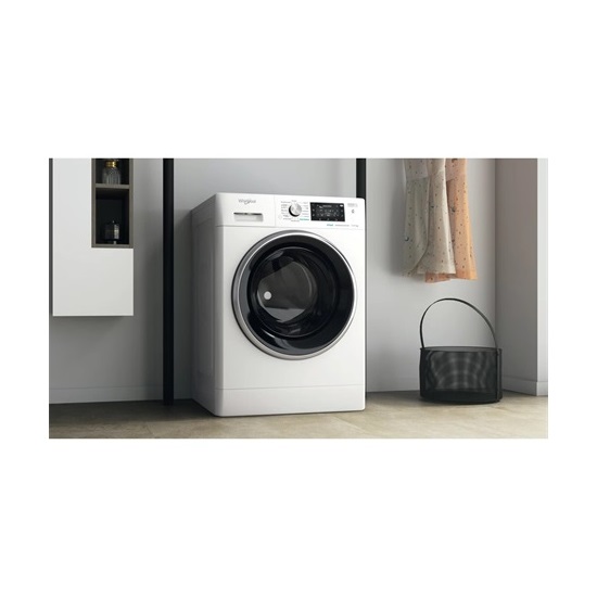 Whirlpool FFWDD 1176258 BCV EE mosó-szárítógép, 11/7kg, inverter motor, gőzfunkció, 59.5x60.5x85 cm