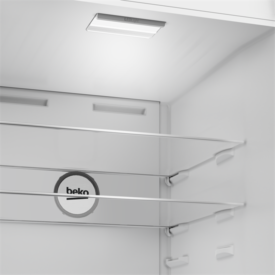 Beko B5RDNE504LDXB No Frost felülfagyasztós kombinált hűtőszekrény, 354/123L, 70x74.6x186.5 cm, csiszolt ezüst szín