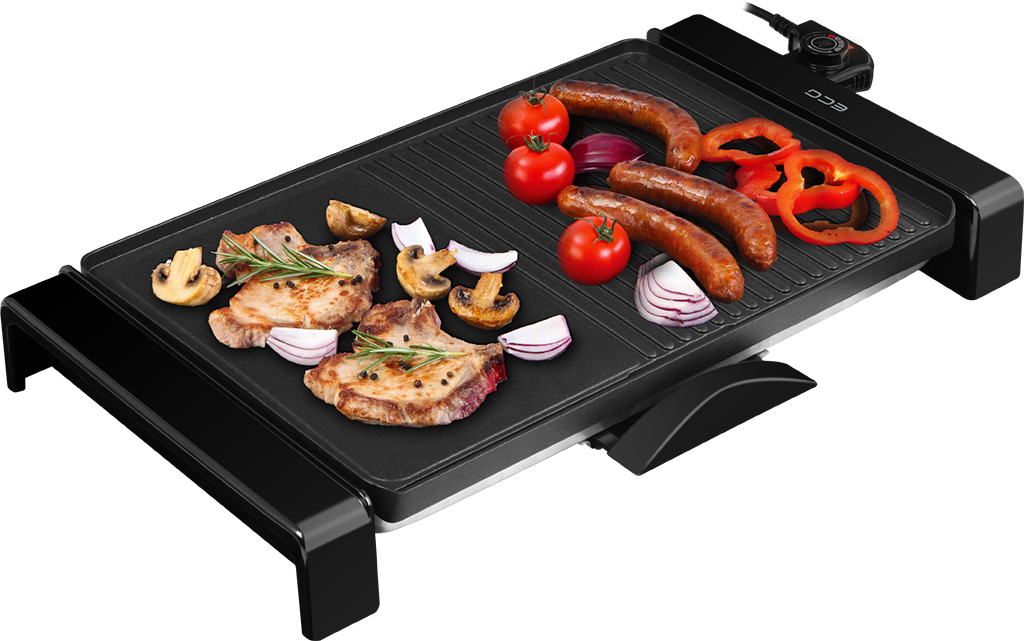 ECG EG 2011 Dual XL asztali grill fekete