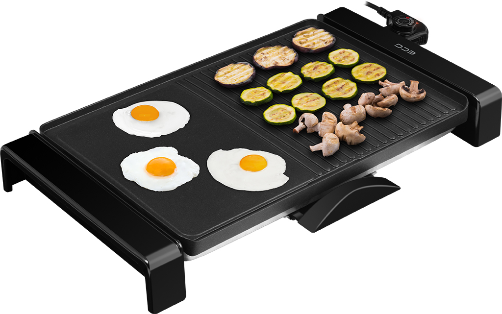 ECG EG 2011 Dual XL asztali grill fekete