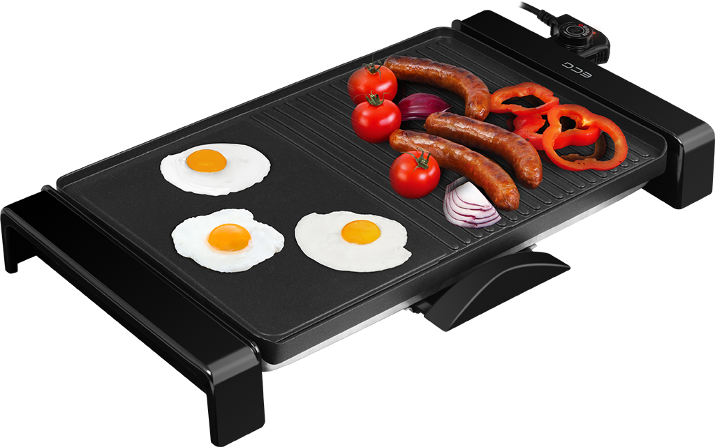 ECG EG 2011 Dual XL asztali grill fekete