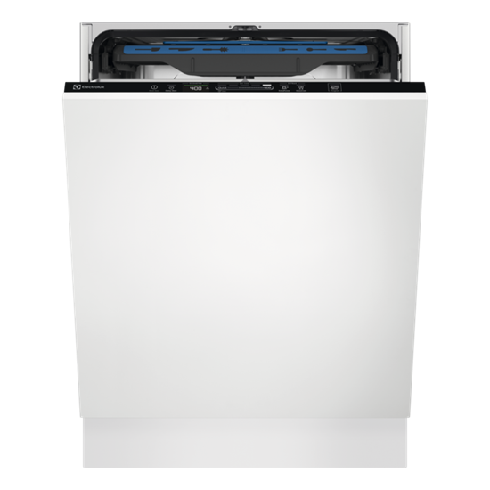 AEG EES48400L teljesen beépíthető mosogatógép, 14 teríték, 3 kosár, padlófény, inverter motor 