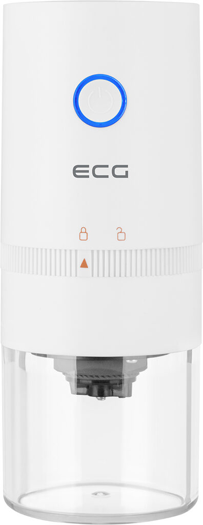 ECG KM 150 Minimo White hordozható kávédaráló,fehér