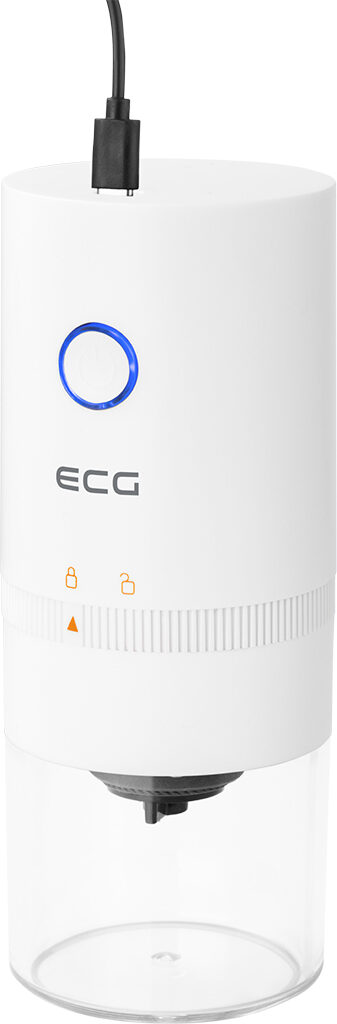 ECG KM 150 Minimo White hordozható kávédaráló,fehér