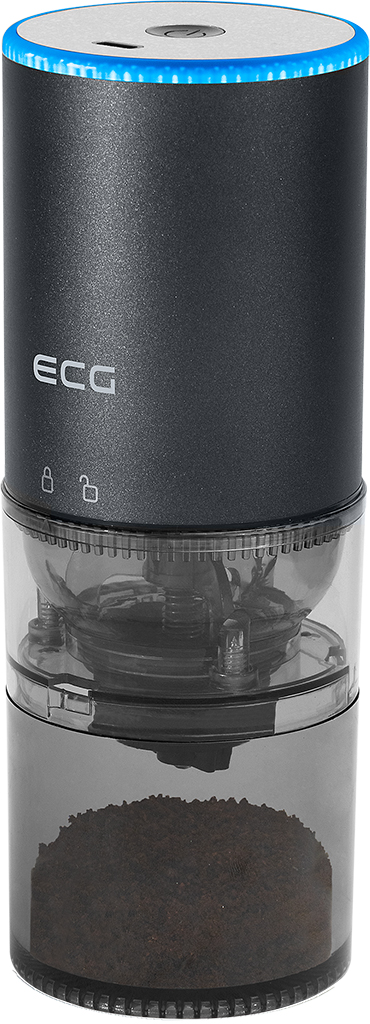 ECG KM 160 Minimo Premio hordozható kávédaráló,fekete 
