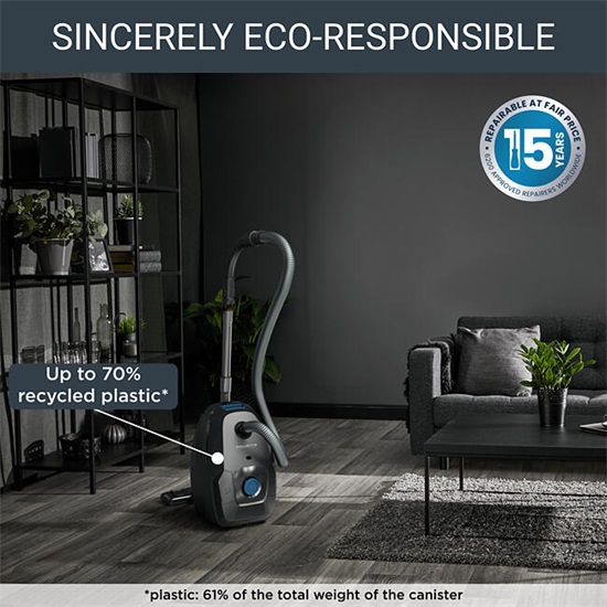Rowenta RO4931EA porzsákos porszívó, 900W, fekete 