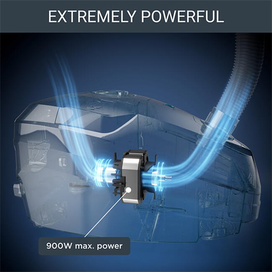 Rowenta RO4931EA porzsákos porszívó, 900W, fekete 