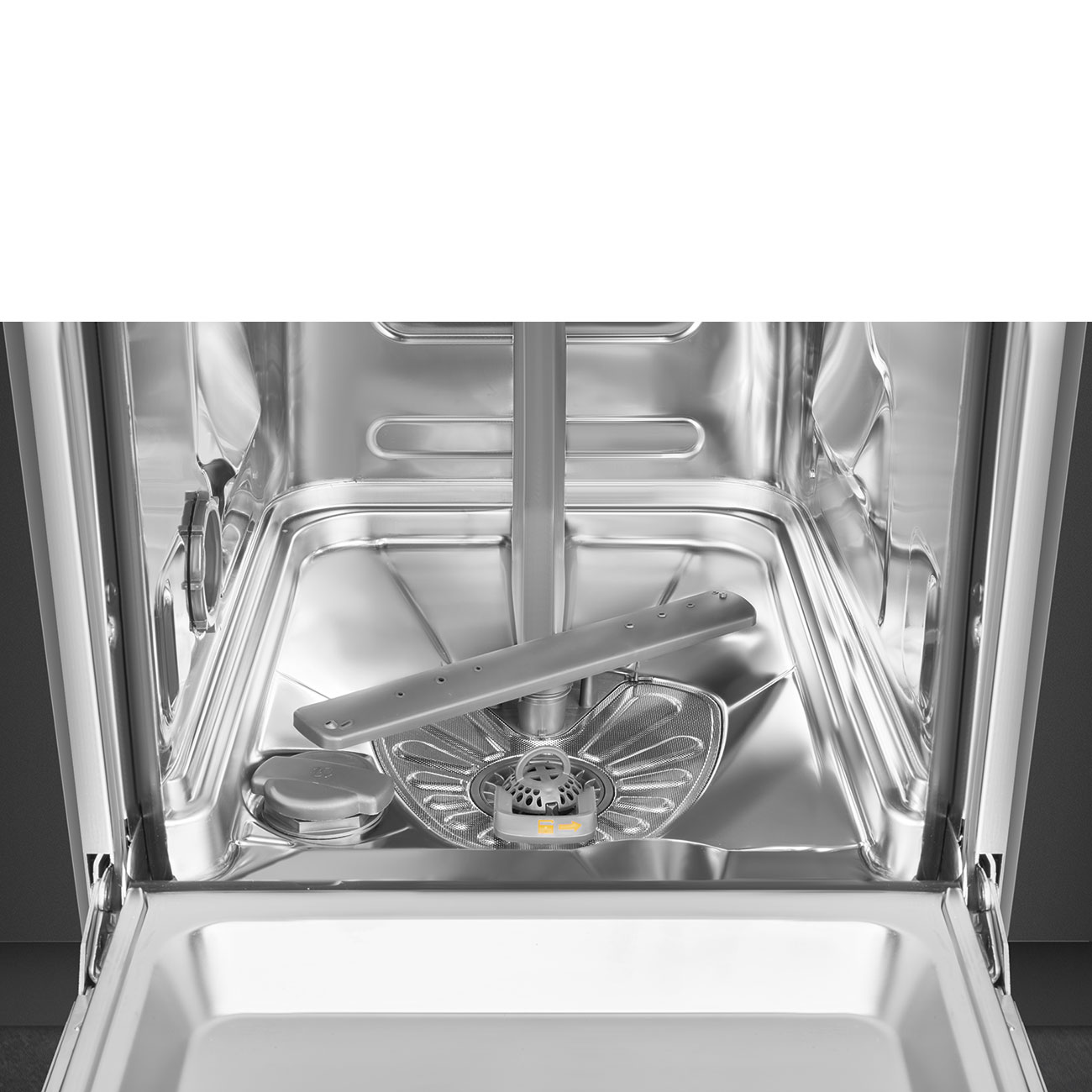 Smeg ST4512IN teljesen beépíthető 9 terítékes fekete mosogatógép 44.6x55x81.8cm