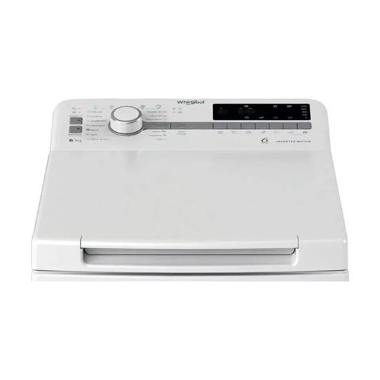 Whirlpool TDLR 6261BS EU/N felültöltős mosógép, 6 kg, inverter motor, 40x60x90 cm
