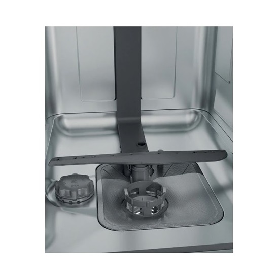 Whirlpool WSBC 3M27 X beépíthető kezelőpaneles keskeny mosogatógép,10 teríték,45x55.5x82cm,inox