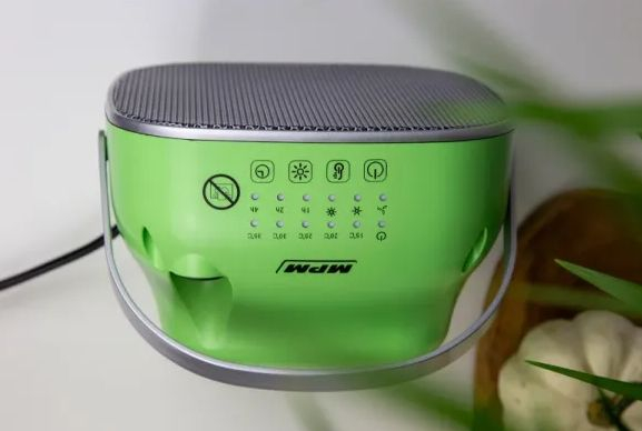 MPM MUG-22/Z kerámia ventillátoros hősugárzó,1500 W, időzítő, zöld 