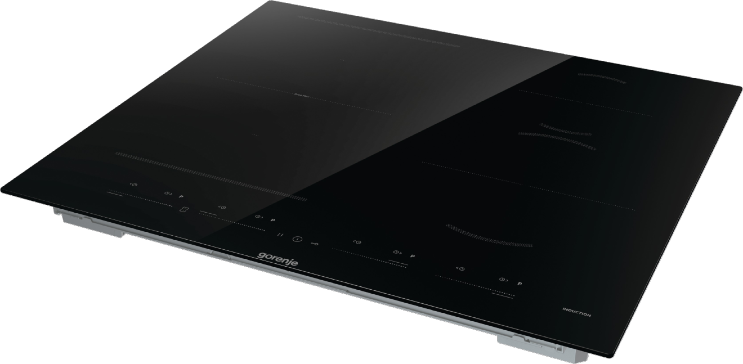 Gorenje GI6432BSCE beépíthető indukciós kerámialap Bridge összekapcsolható főzőzónával, 59x52x5.3 cm, fekete
