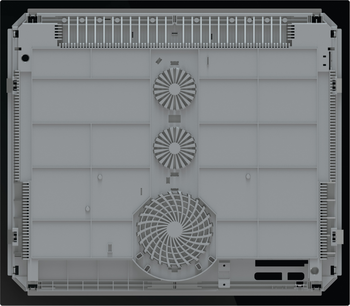 Gorenje GI6432BSCE beépíthető indukciós kerámialap Bridge összekapcsolható főzőzónával, 59x52x5.3 cm, fekete