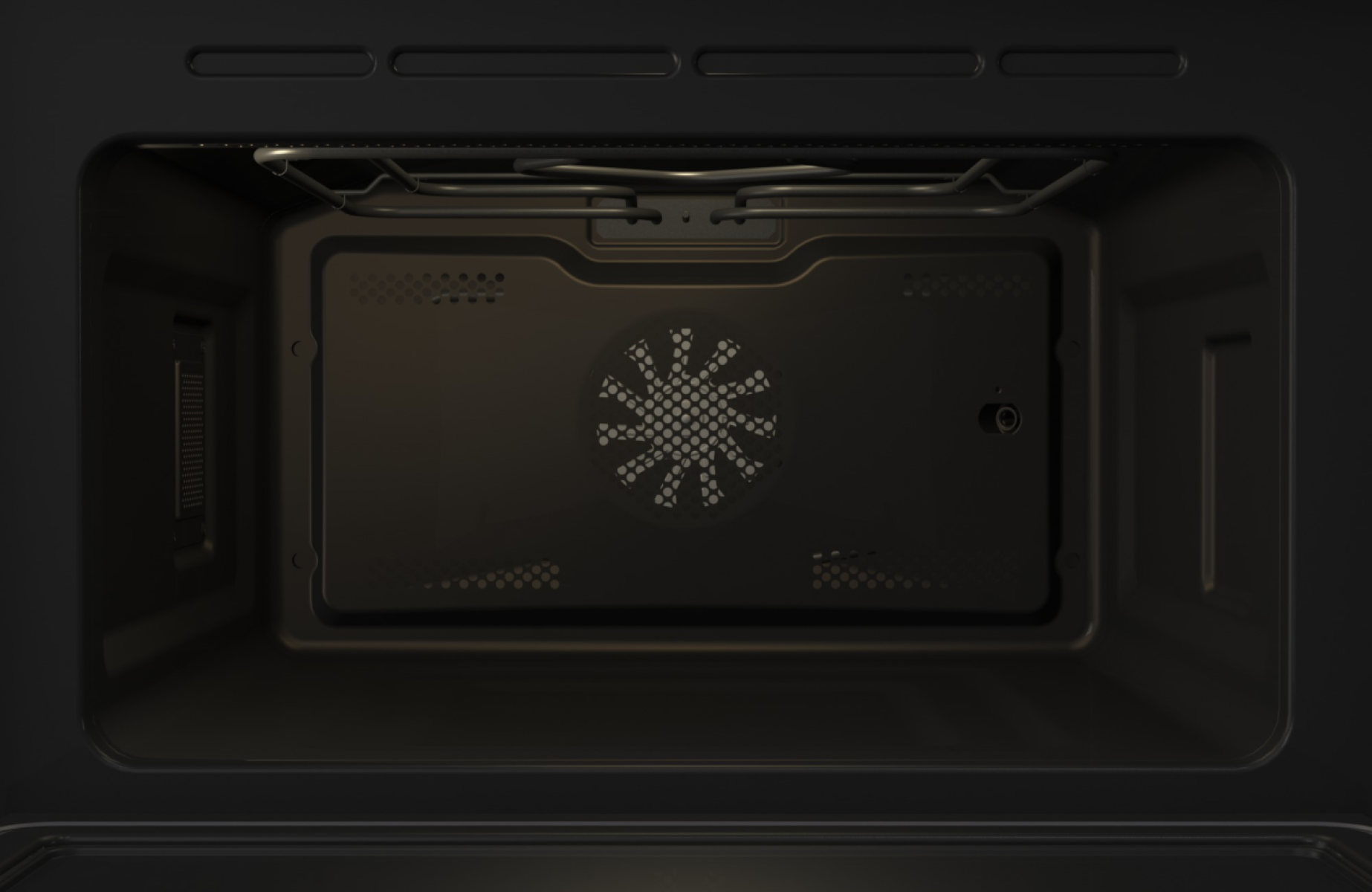 Gorenje BCM4058B beépíthető kompakt gőzpároló és kombinált sütő, WIFI, 59.5x54.6x45.5 cm, fekete 