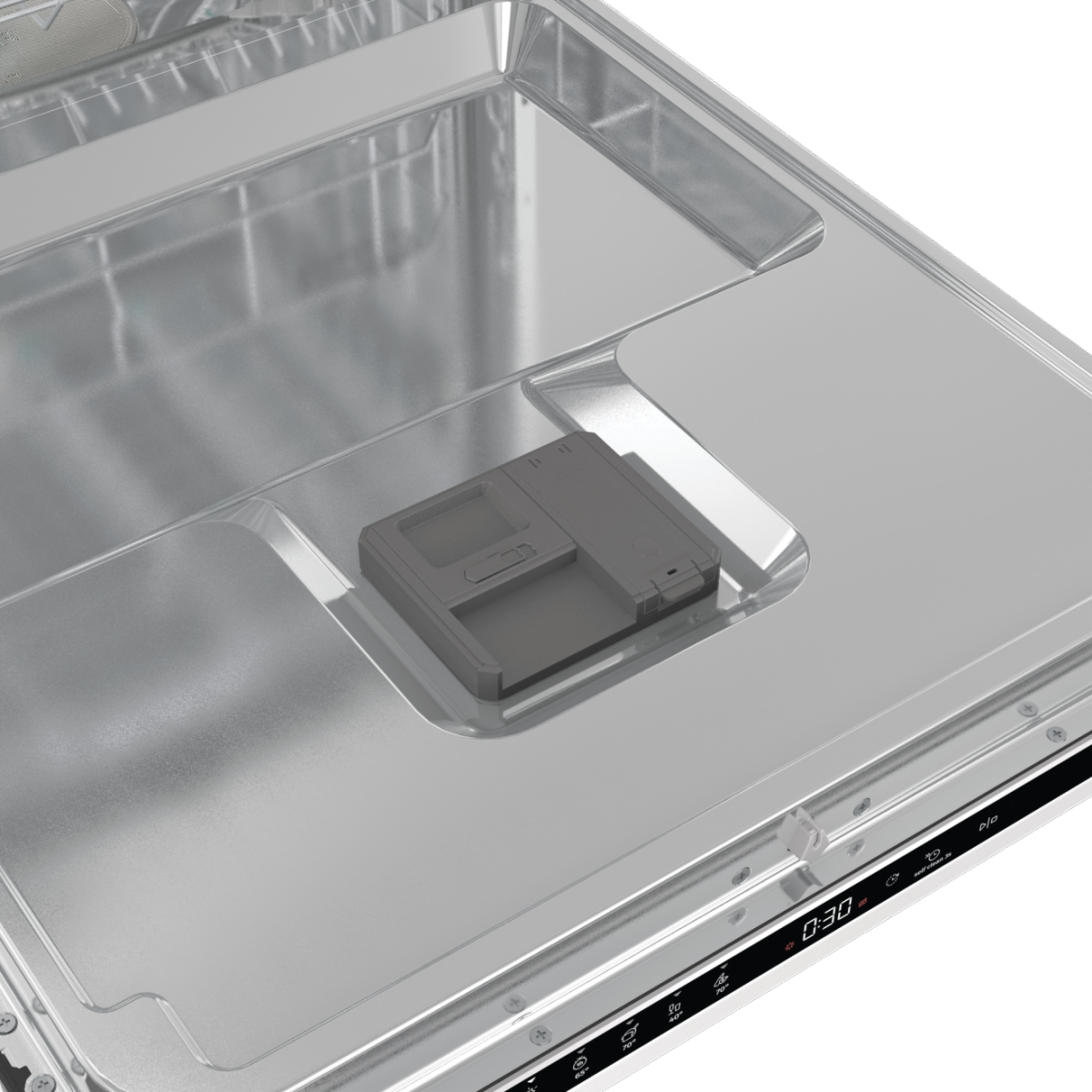 Gorenje GV643D90 teljesen beépíthető mosogatógép, 16 terítékes, 3 kosár, automatikus ajtónyitás, 59.8x55.5x81.6 cm 
