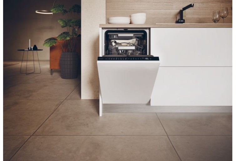 Haier XI1C3TB2FB teljesen beépíthető mosogatógép, 11 teríték, inverter motor, 3 kosár, automatikus ajtónyitás, WIFI, 44.8x57.5x81.6 cm