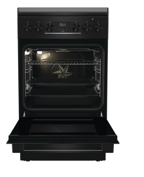 Gorenje MEKS5141BM fekete kombinált tűzhely gőzfunkcióval, 70L, 50x59.4x85 cm 