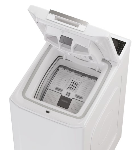 Haier THASN476TM5-S felültöltős mosógép, 7kg, gőz, WIFI, inverter motor, 41x60x86 cm