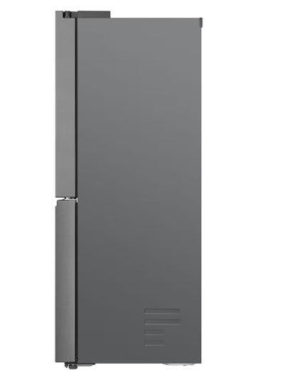 LG GML960PYFE side by side hűtőszekrény, francia ajtós kialakítással,Lineáris Inverter Kompresszor,363/274L,WIFI, hamvas matt ezüst szín, 91.4x72.9x179.2 cm 