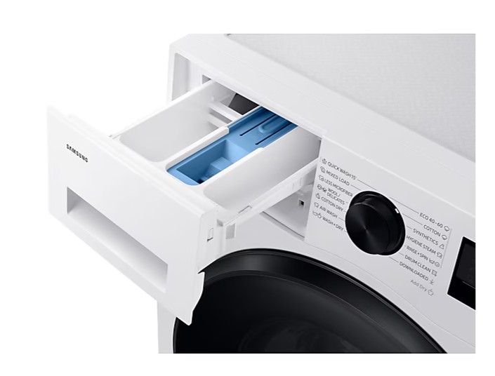 Samsung WD90DG5B15BELE mosó-szárítógép, inverter motor, gőz, Wifi, 9/6kg, 60x60x85 cm 