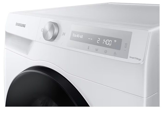 Samsung WD80T634DBH/S6 mosó-szárítógép, 8/5 kg, Wifi, gőz, inverter motor, 60x60x85 cm