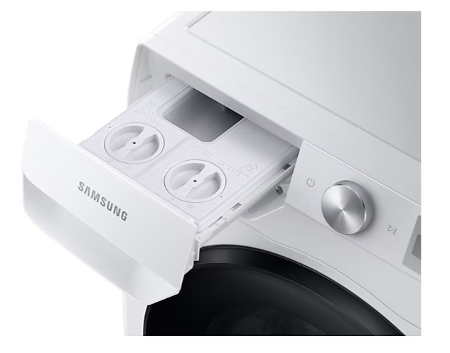 Samsung WD80T634DBH/S6 mosó-szárítógép, 8/5 kg, Wifi, gőz, inverter motor, 60x60x85 cm