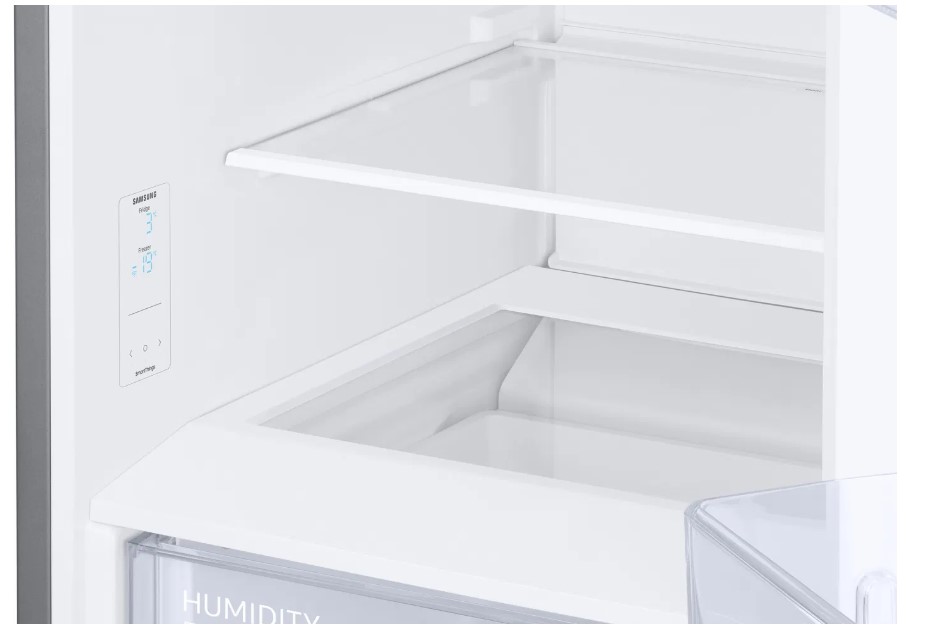 Samsung RB38C600CS9/EF No Frost alulfagyasztós kombinált hűtőszekrény, 276/114L, Digitális Inverter Kompresszor, inox, WIFI, 59.5x65.8x203 cm 