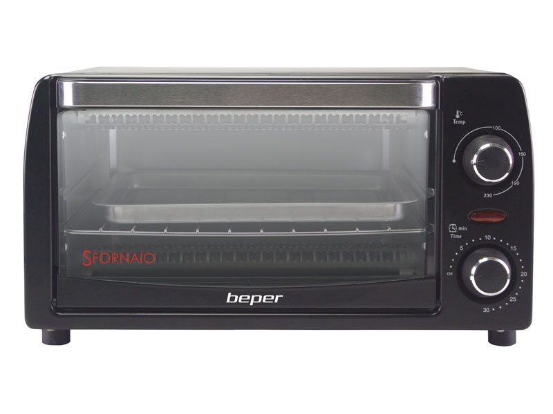 Beper 90.882 mini sütő, 12L, 1050W, fekete 
