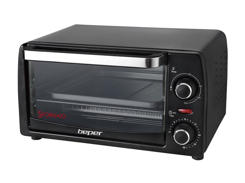 Beper 90.882 mini sütő, 12L, 1050W, fekete 