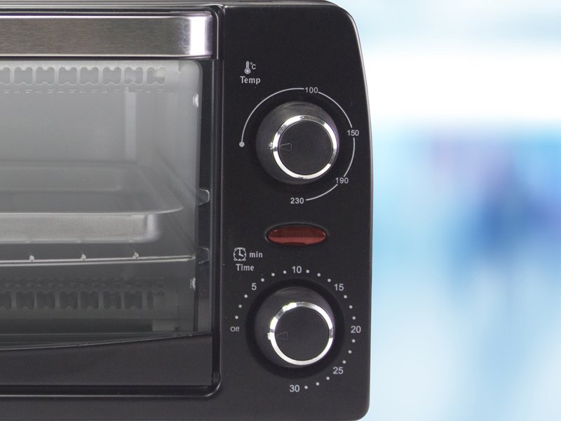 Beper 90.882 mini sütő, 12L, 1050W, fekete 